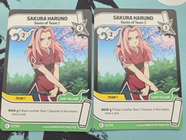 2x Naruto Mythos TCG - Sakura Haruno EN