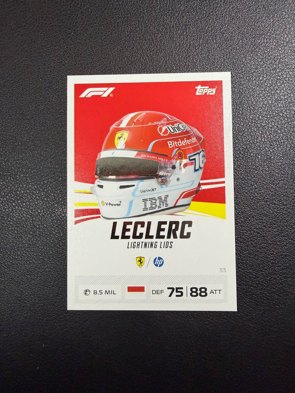 Topps Sammelbilder & Trading cards: Topps Turbo Attax 2026 Leclerc Helm 33 – Neu (gemäss Beschreibung) aus oberrüti von jeanmei