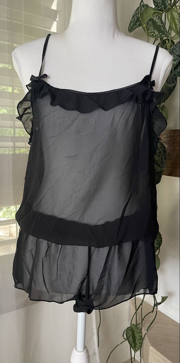H&M Sonstige Unterwäsche: H&M Nachtkleid Schwarz, Gr. S. – Neu (gemäss Beschreibung) aus Läufelfingen von B_C_Sch.