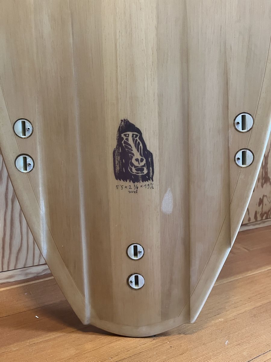Tavole da surf e di nuoto: Surfboard Balsaholz 5'5  – Usato da Zürich venduto da scasl 2