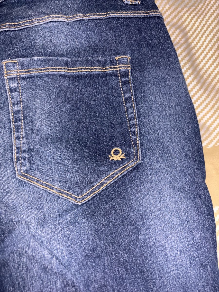 Benetton Pantaloni: Jean Benetton bleu pour enfant  – Usato da Denges venduto da val_j8w7 3