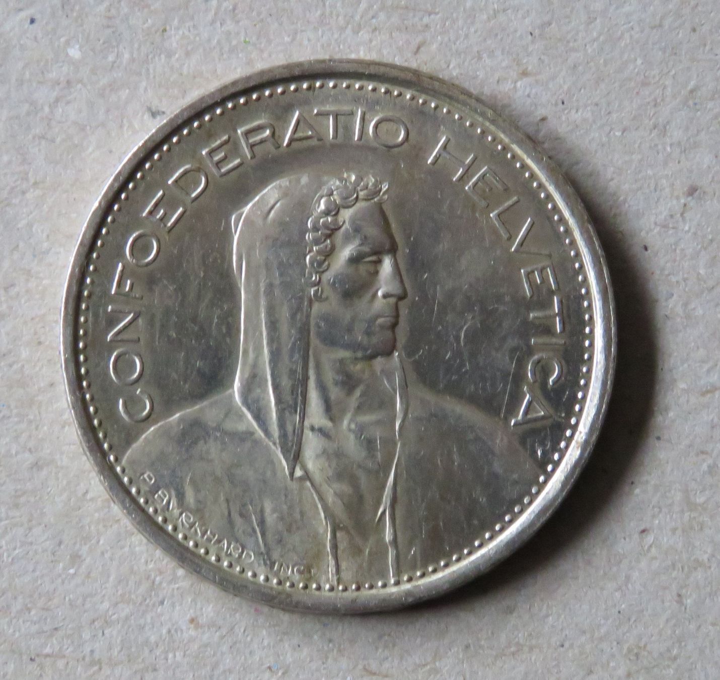 Tutti le monete: Fr. 5.-  1967,  Silber – Usato da Kreuzlingen venduto da Koi4 1