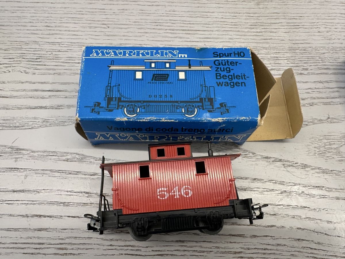 Märklin Modellini di ferrovie: Märklin 4578 USA Caboose – Usato da Lupsingen venduto da New-Haven 1