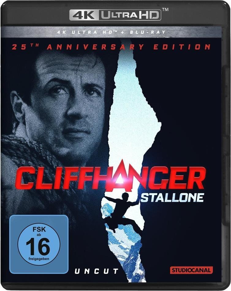 Tutti i DVDs: Cliffhanger (4K Ultra HD) – Nuovo e nell'imballaggio originale da Baden venduto da Polystyreneman