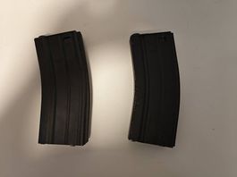 Airsoft Magazin Set  1x High-Cap & 1x Standard/Mid-Cap