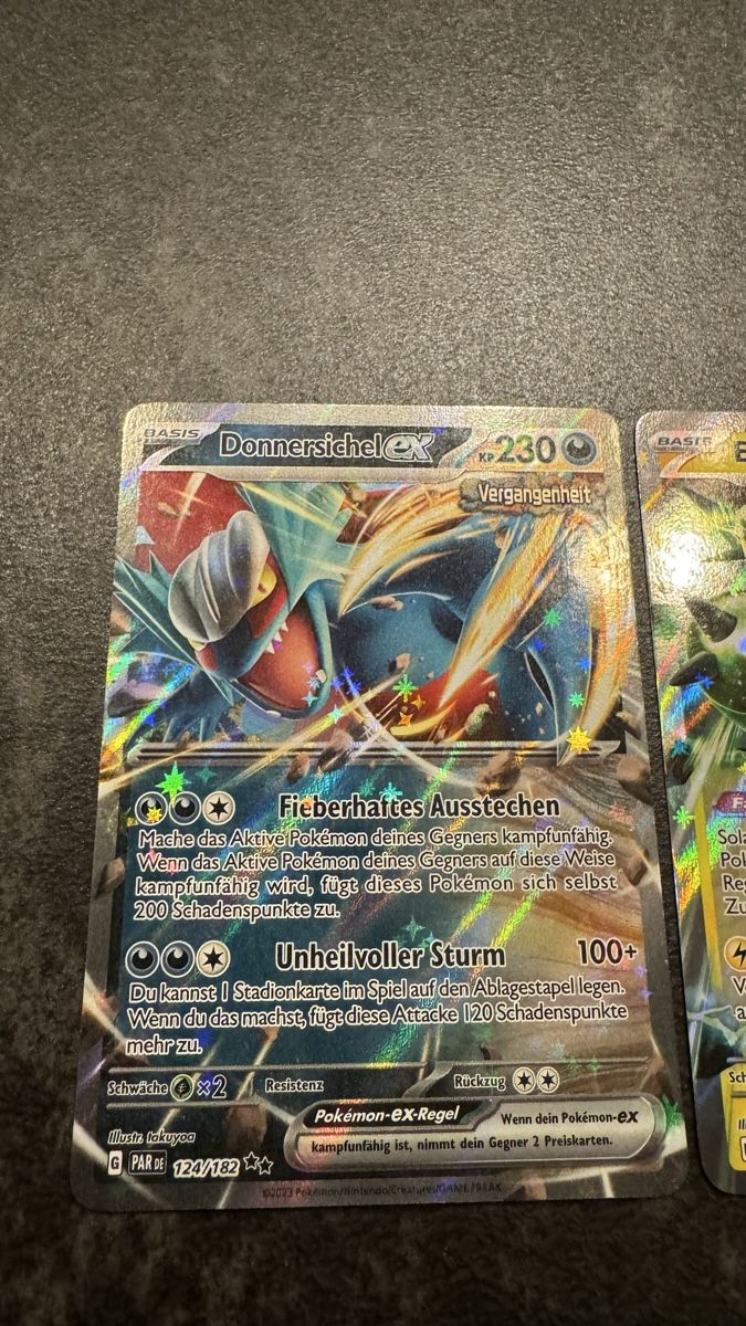 Pokémon Carte collezionabili: Pokemon Karten: Donnersichel EX & Eisendorn EX – Nuovo (secondo la descrizione) da Dietlikon venduto da abd_7qwy 4