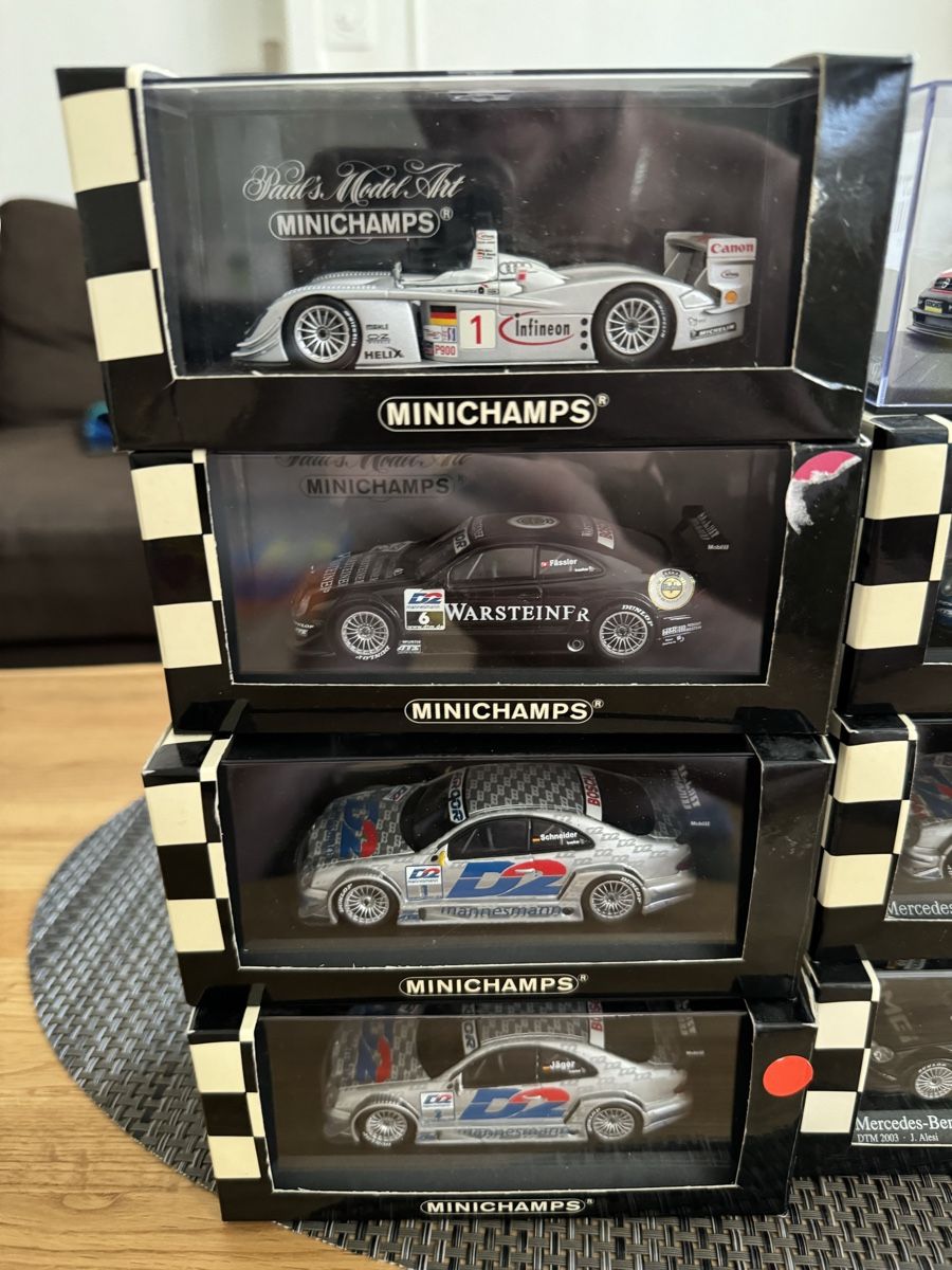 Minichamps Modellini d'auto: Minichamps 1/43 Sammlung 12 autos – Usato da Mirchel venduto da Hilal1994 1