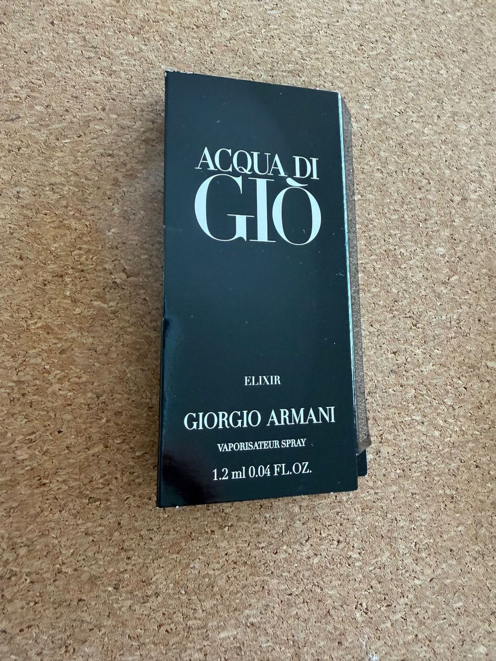Armani Parfum & Eau de Toilette: Acqua Di Gio Elixir, Sample 1.2ml – Neu und originalverpackt aus Wilen b. Wollerau von rosmarin13