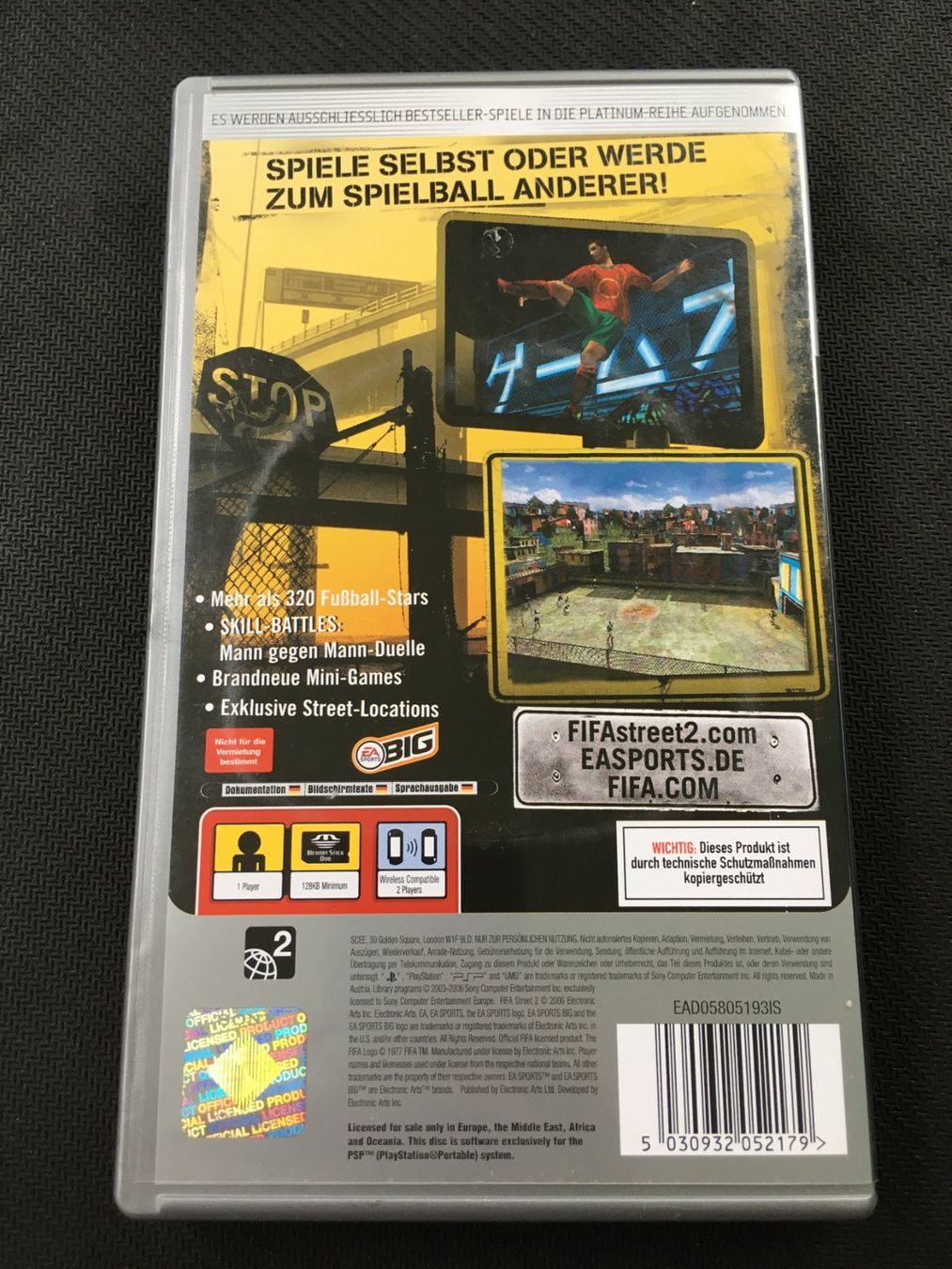 Sony Giochi: Fifa Street 2 - PSP – Usato da St.Gallen venduto da sjosjo 1