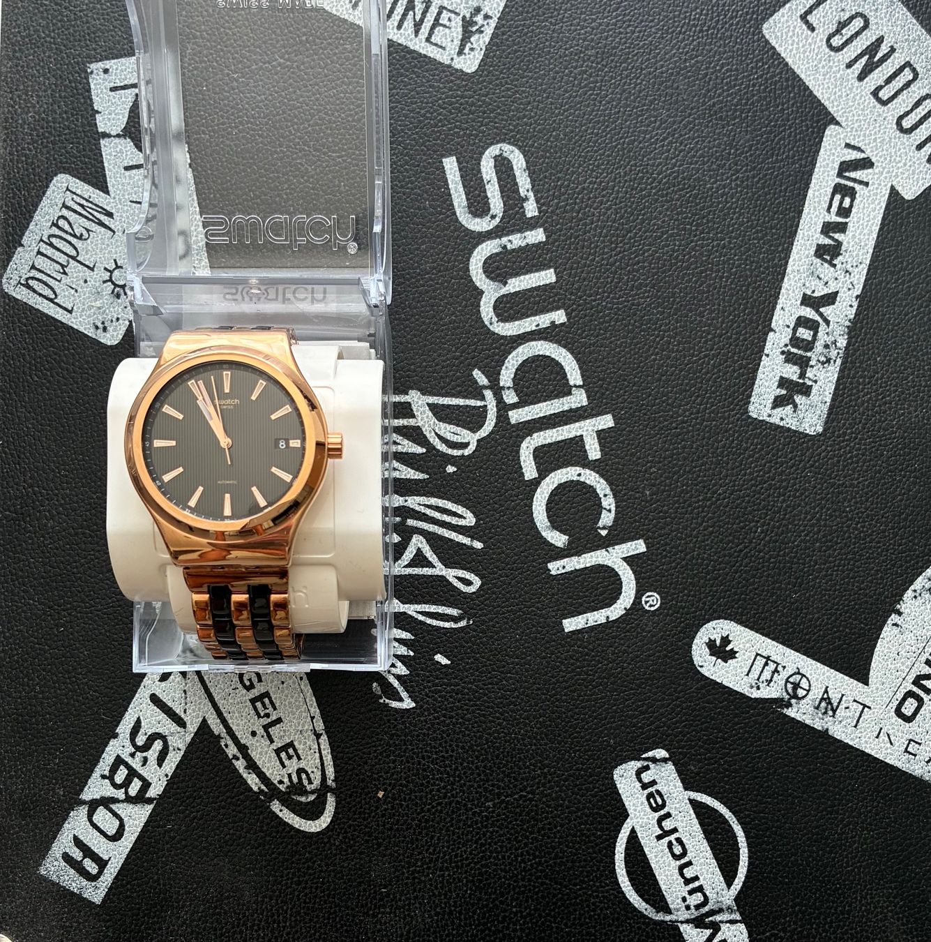 Swatch Uhren: Swatch Uhr Automatic Sistem Dafne YIG400G – Neu (gemäss Beschreibung) aus Orpund von Dracaris77
