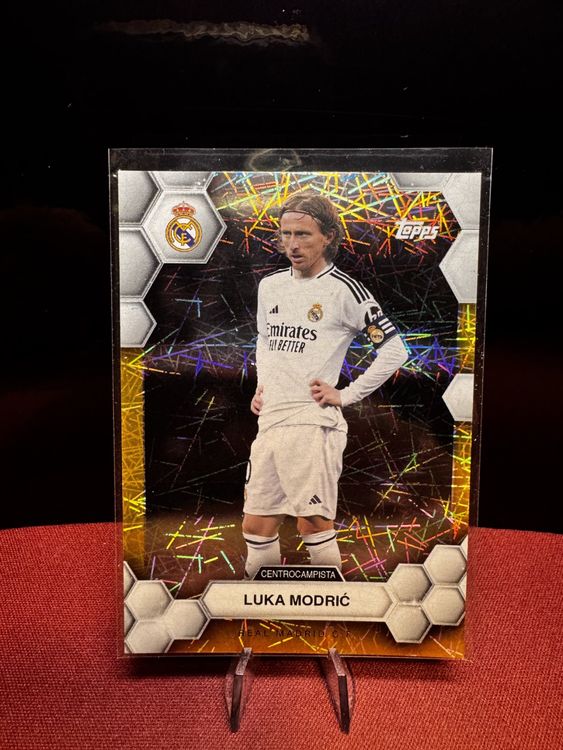Maillot Real Madrid dédicacé par Modric Luka avec certificat authenticité