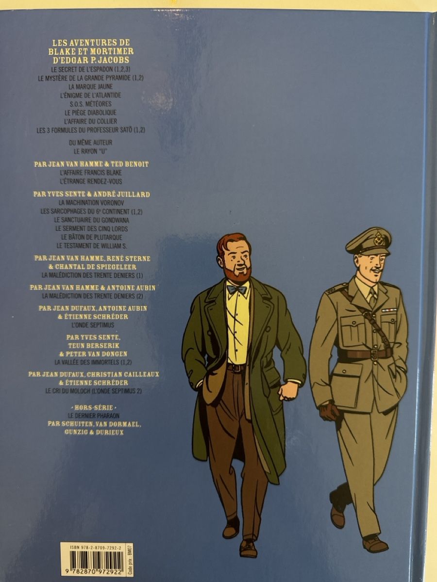 Comics: BD les aventures de Blake et Mortimer : le cri du Moloch – Neu (gemäss Beschreibung) aus Crassier von GGblue23515 1