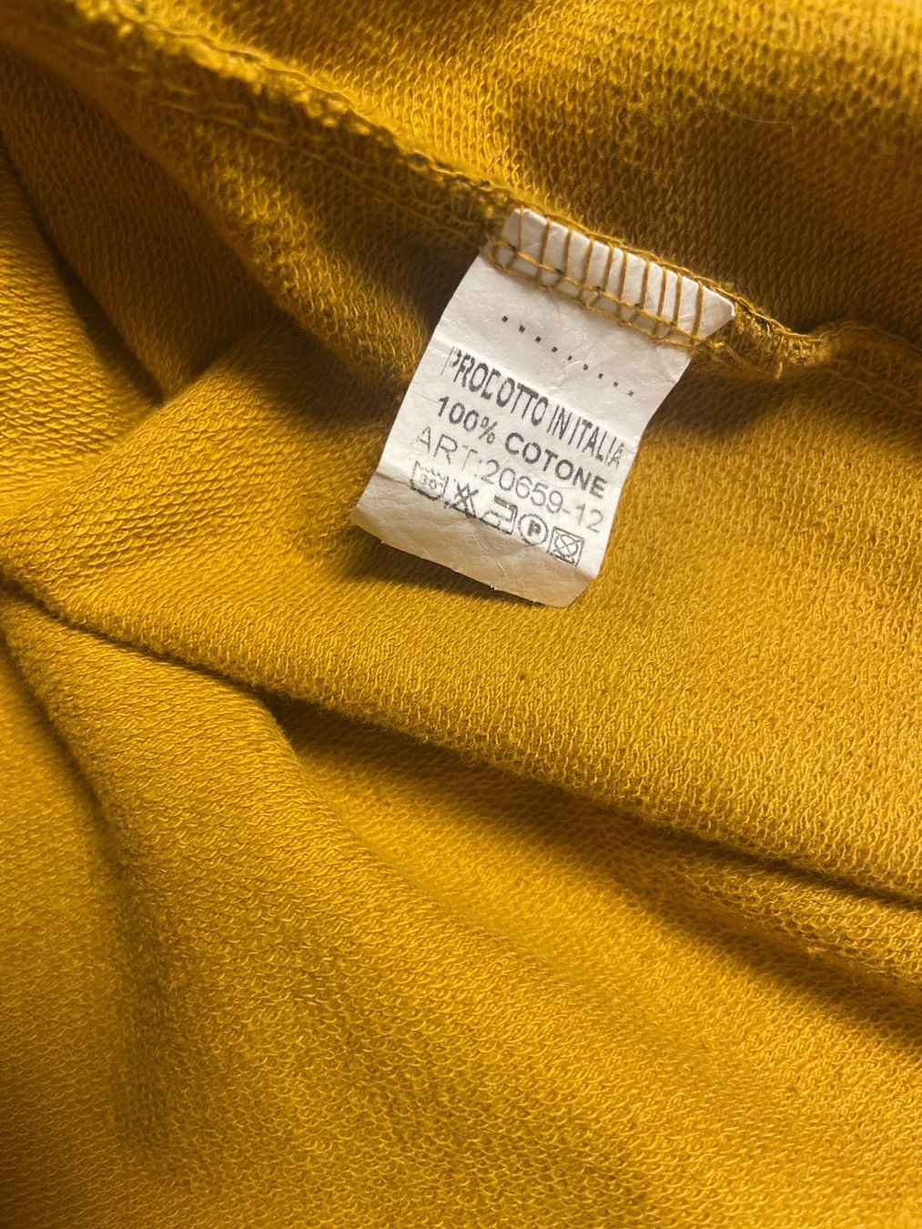 Maglioni & Felpe: Italienischer Oversize Pullover helles Braun Baumwolle – Nuovo e nell'imballaggio originale da Küssnacht am Rigi venduto da Monimaus03 2