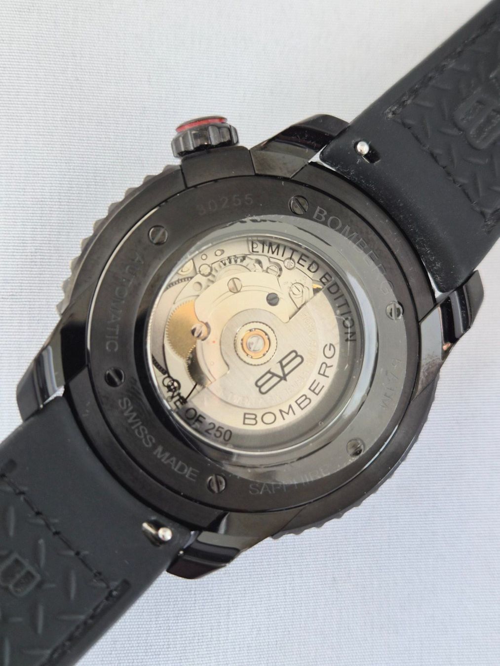 Bomberg Orologi: BOMBERG BB-01 Automatic Military Bulldog 43mm – Nuovo (secondo la descrizione) da Chabrey venduto da Horology 5