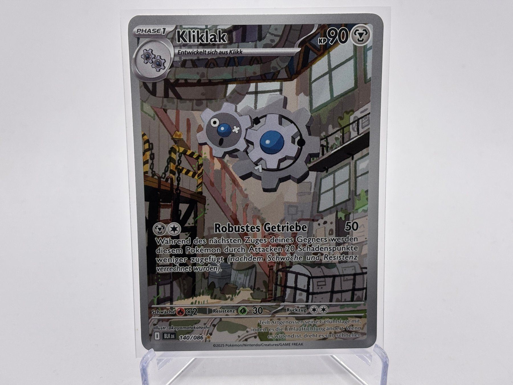 Pokémon Carte collezionabili: Schwarze Blitze - Kliklak  (BLK 140) - DE – Nuovo (secondo la descrizione) da Allschwil venduto da Bullach