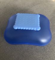 Wunderschöne blaue Alessi Keksdose