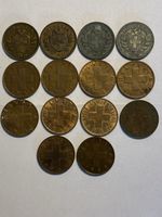 Lot de monnaies Suisse de 2 cts des 1937