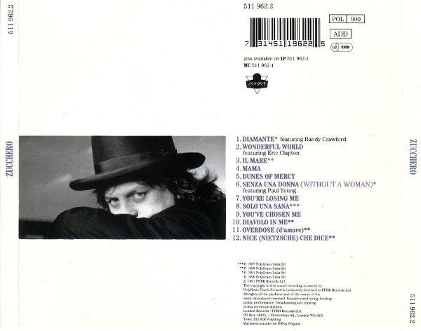 CD: Zucchero - Album – Usato da Bionnens venduto da Meg011 1