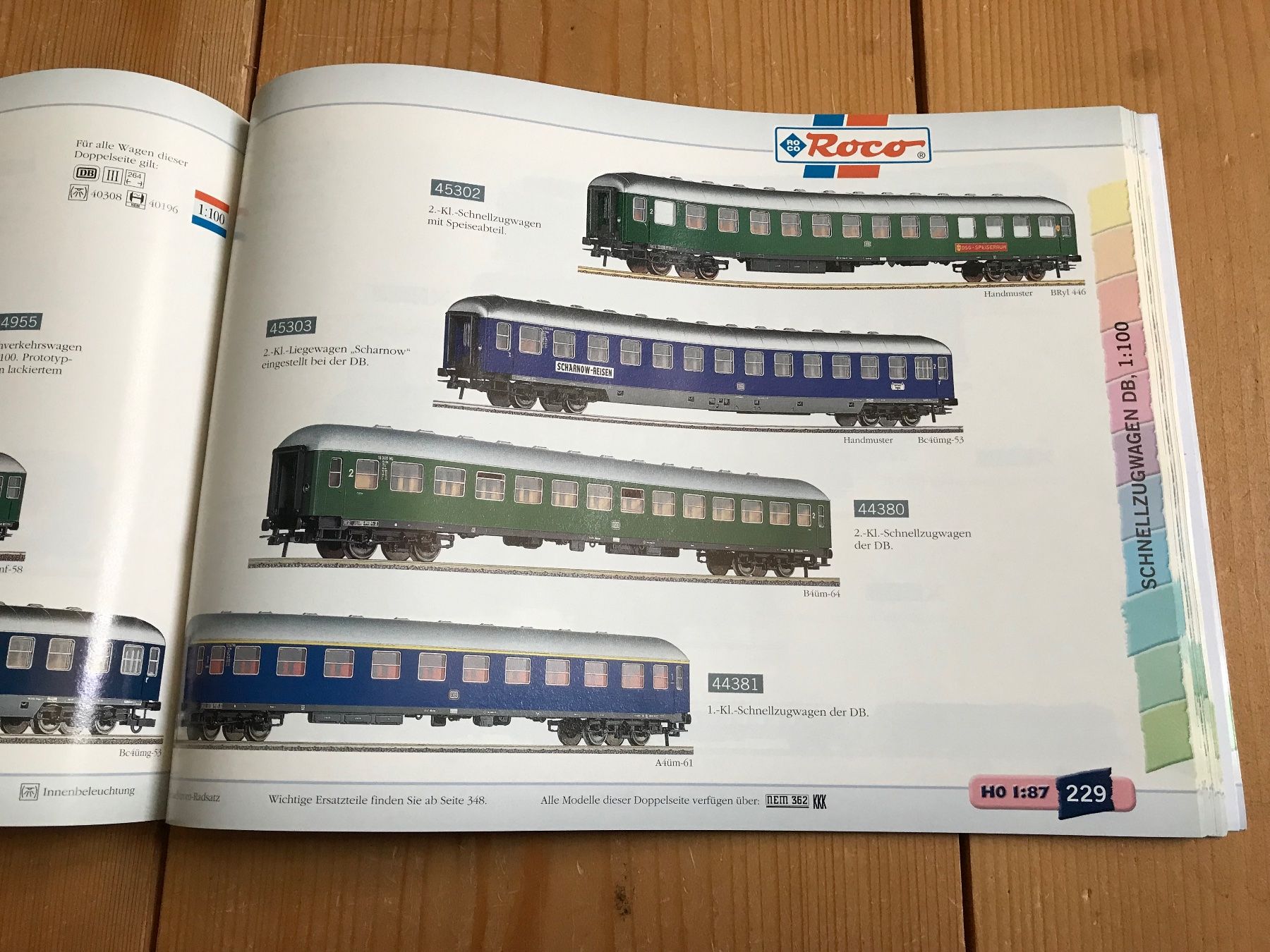 Roco Modellini di ferrovie: roco katalog 2000/01 – Usato da Liestal venduto da ozo2005 3