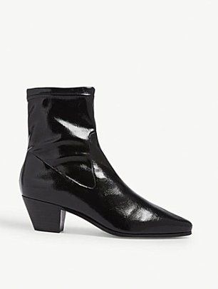 Maje Damenschuhe: Maje Vinyl Leather Boots 38 – Neu und originalverpackt aus Zürich von jujusi