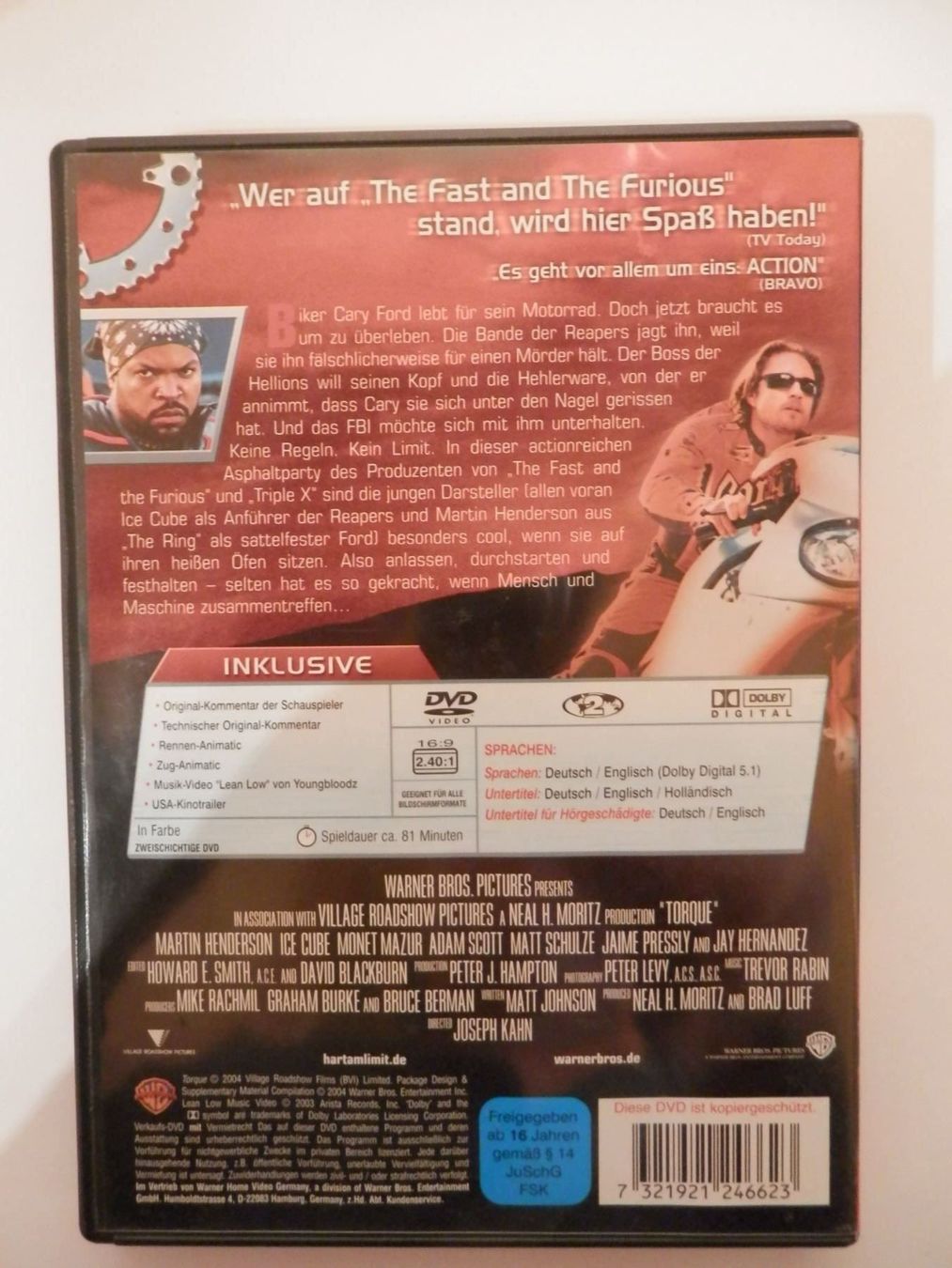 Tutti i DVDs: Hart am Limit Motorradaction – Usato da Weiach venduto da weiach82 1