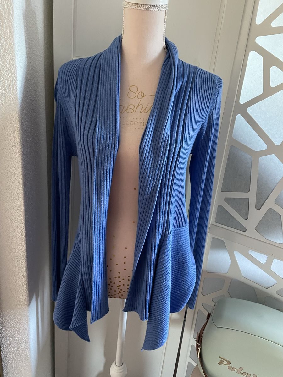 Esprit Giacche: Esprit Strickjacke, Gr. L, Blau – Usato da Fehraltorf venduto da Nadja0205