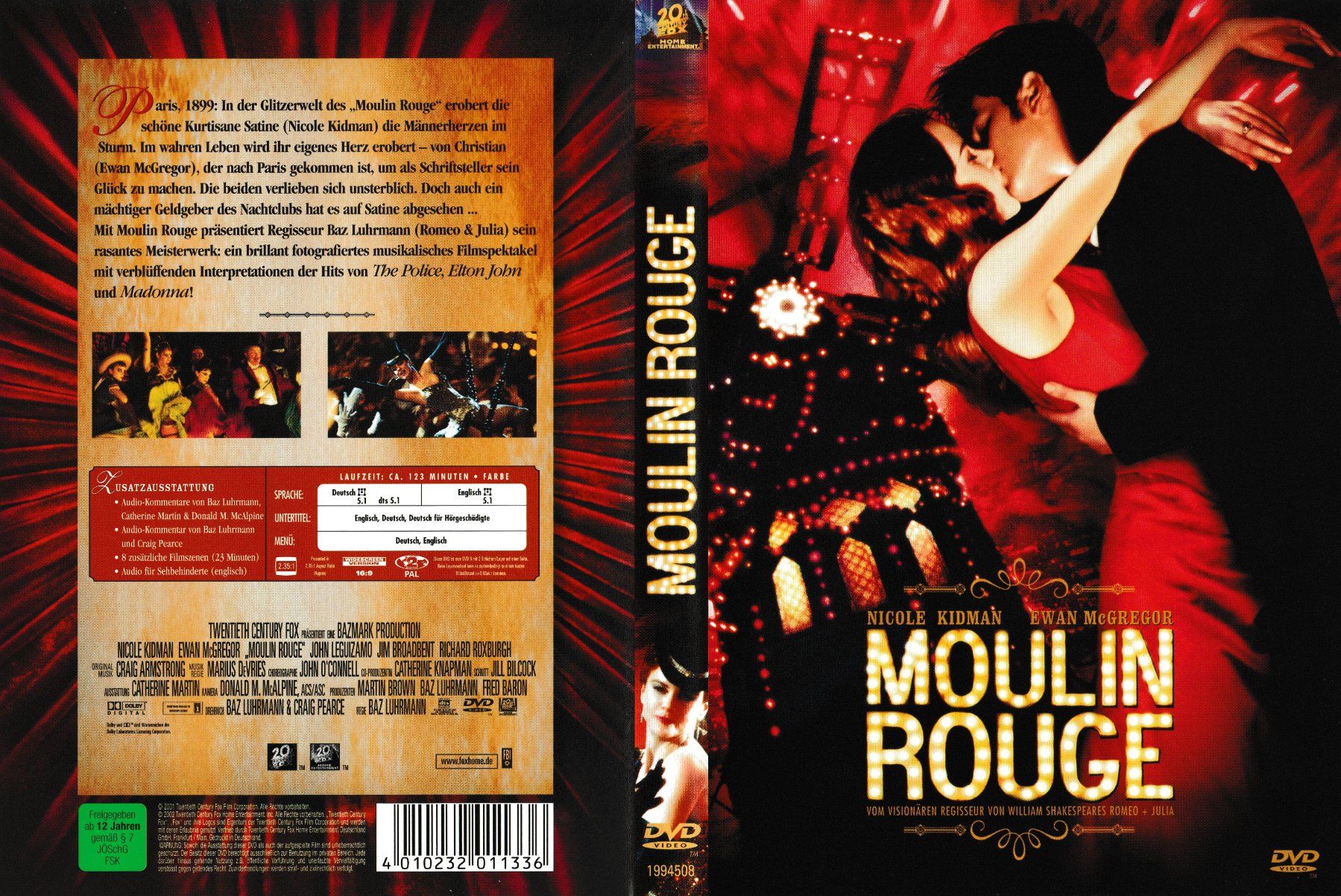 Tutti i DVDs: DVD - Moulin Rouge – Usato da Langnau am Albis venduto da MediaRescuerKeLoX