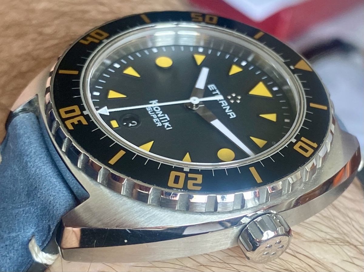Eterna Orologi: ETERNA Superkontiki Automatic Diver Watch – Nuovo (secondo la descrizione) da Montagny-la-Ville venduto da SecondA6Heuer 2