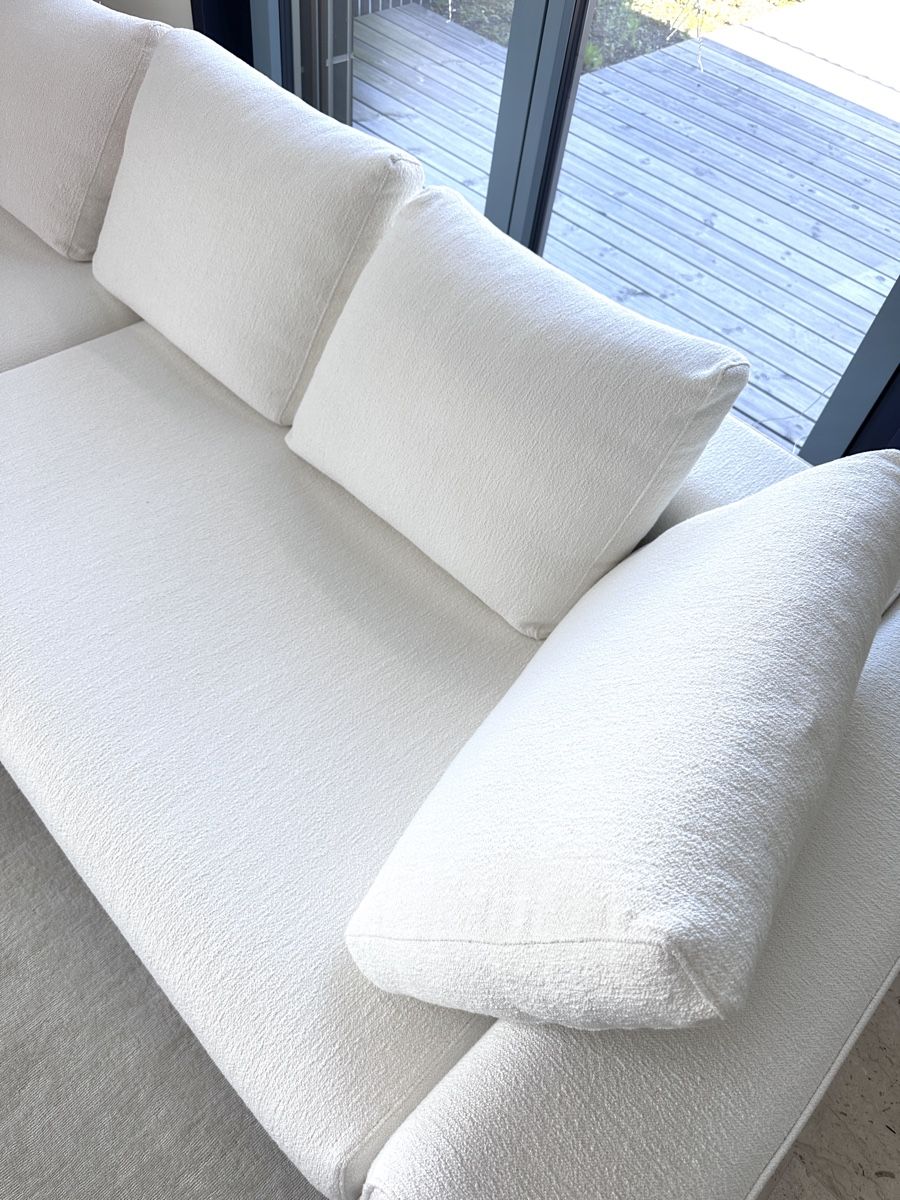 Divani: Schlossatelier White Corner Sofa with Chaise Lounge – Usato da Kloten venduto da han_hm52 3
