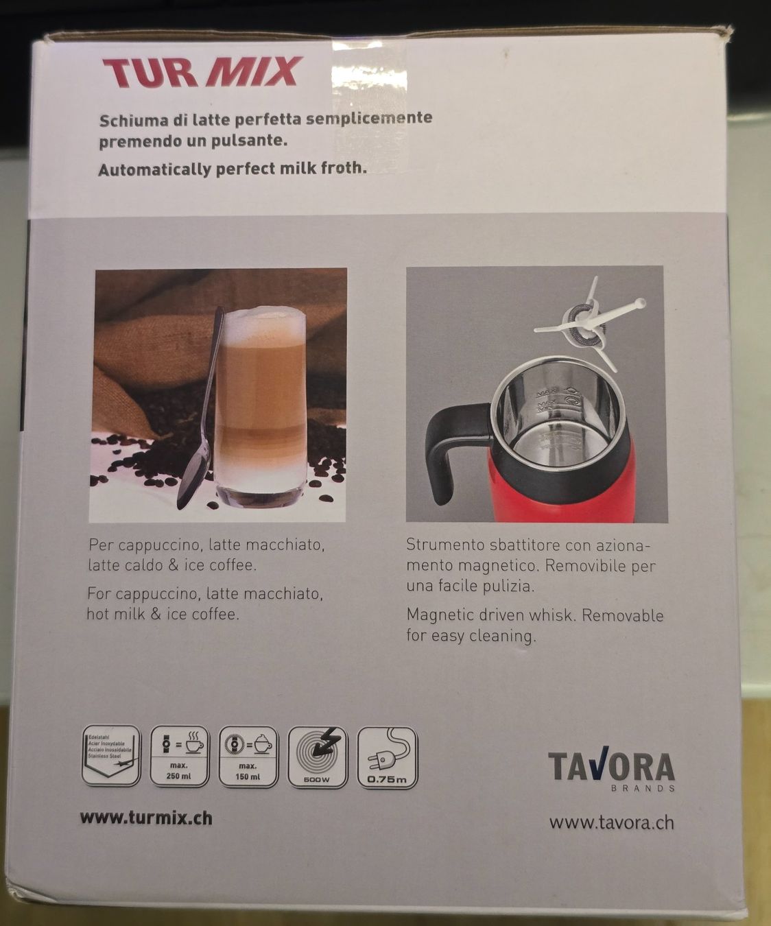 Küchengeräte: TurMix Milchschäumer - Neu+OVP – Neu und originalverpackt aus Reinach AG von softwareladen 8