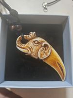collier corne elephant