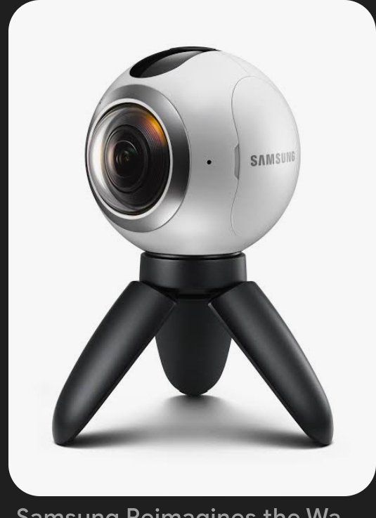 Samsung Action Cam: Samsung Gear 360 ungebraucht ActionCam – Nuovo (secondo la descrizione) da Gelterkinden venduto da Whizo 1