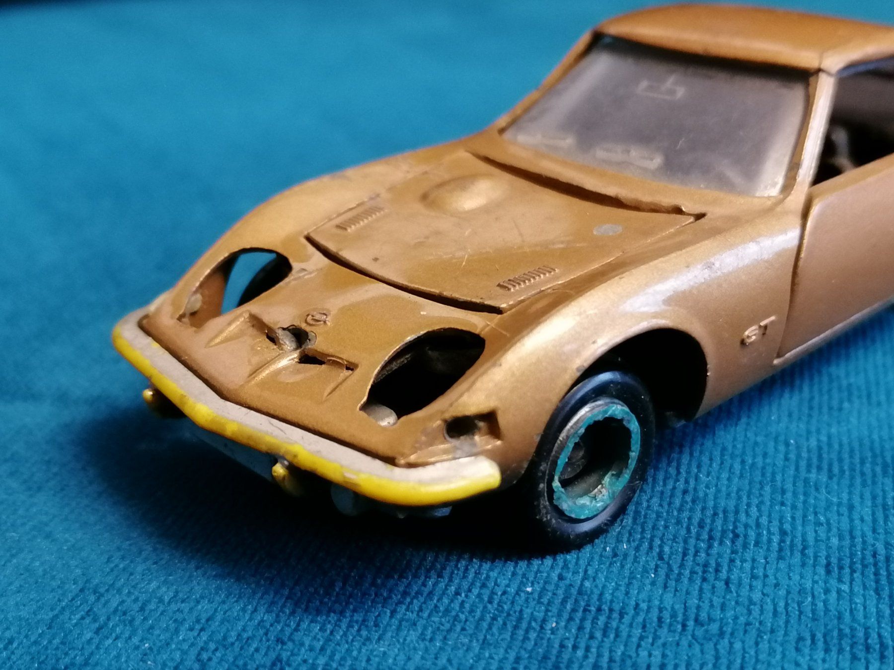 Gama Modellini d'auto: Gama-Mini OPEL GT 1900 1:41 – Difettoso da Basel venduto da vintagecollector 1