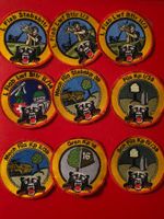 9x Badges Infanterie Bern Abzeichen  Divers Abteilung