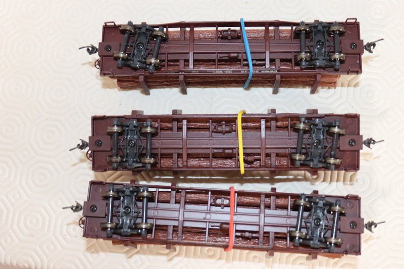 Modellini di ferrovie: 3 US Güterwagen ( 548 ) – Usato da Kerzers venduto da Winu64 6