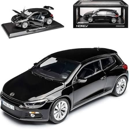 Volkswagen Modellini d'auto: VW SCIROCCO 3 SCHWARZ 2008 1:18 NOREV – Nuovo e nell'imballaggio originale da Suhr venduto da Moebelsiralfred 2