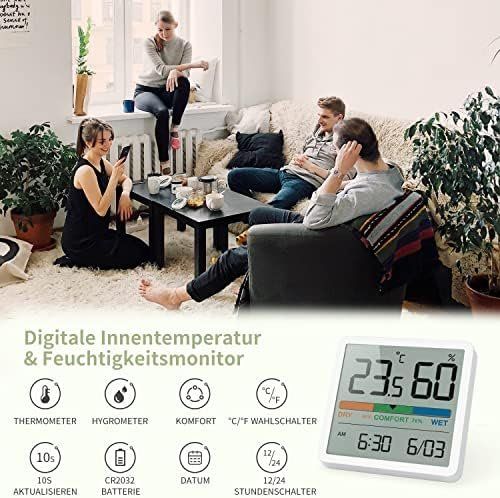 Sonstiges für Haushalt & Wohnen: Digitales Thermo-Hygrometer Tragbares Thermometer Hygrometer – Neu und originalverpackt aus Hundwil von pac_6jh8 4