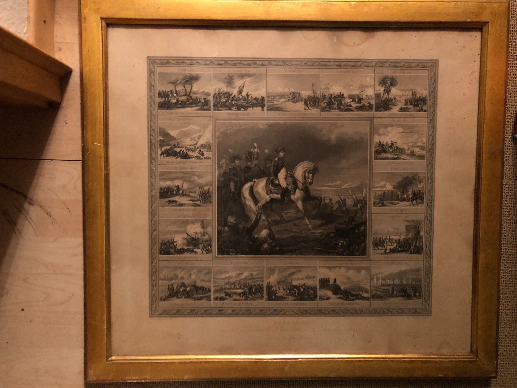 Dipinti: NAPOLEON a la bataille d‘Austerlitz. – Usato da Wald ZH venduto da mlnt 3