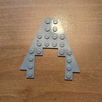 Lego System Flügel (6104) Keil/ Platte 8x8