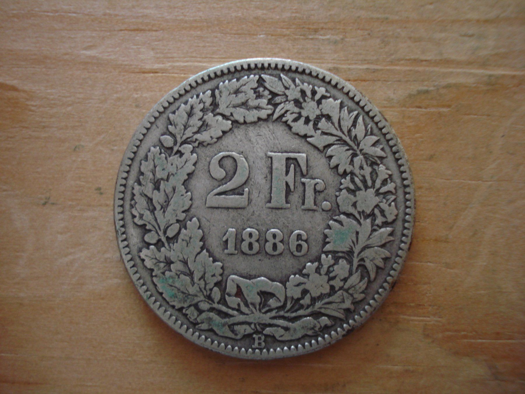 Tutti le monete: (N4) 2 Franken 1886 – Usato da Erlach venduto da Net-Coins