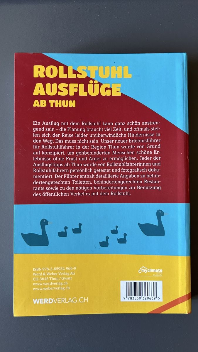 Libri: Buch Rollstuhl Ausflüge ab Thun – Nuovo (secondo la descrizione) da Urtenen-Schönbühl venduto da sanfilipp0 1