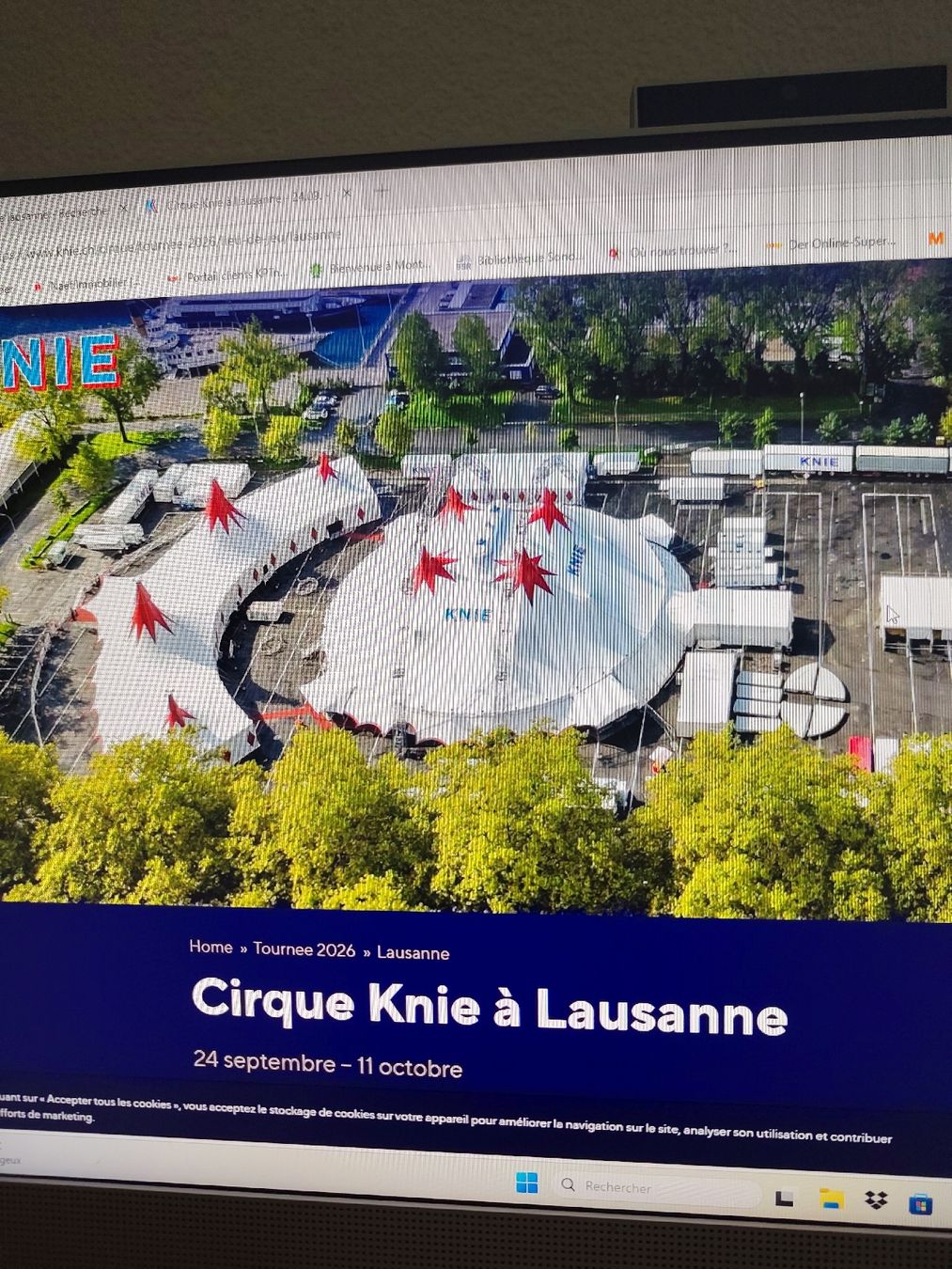 Tickets: Cirque Knie Lausanne – Neu und originalverpackt aus Thierrens von Leg_Fabth