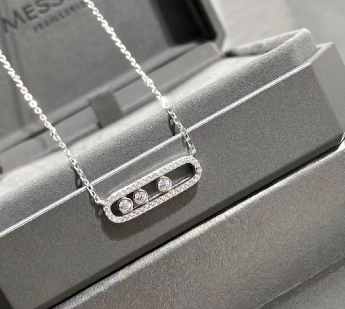 Messika Catenine: Collier Messika argenté – Nuovo e nell'imballaggio originale da Neuchâtel venduto da xiao_bei 2