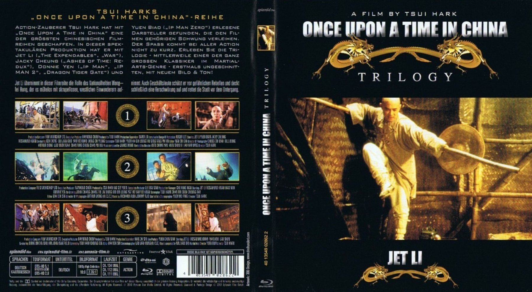 Tutti i DVDs: ONCE UPON A TIME IN CHINA - TRILOGY – Usato da Reinach AG venduto da Masi 2