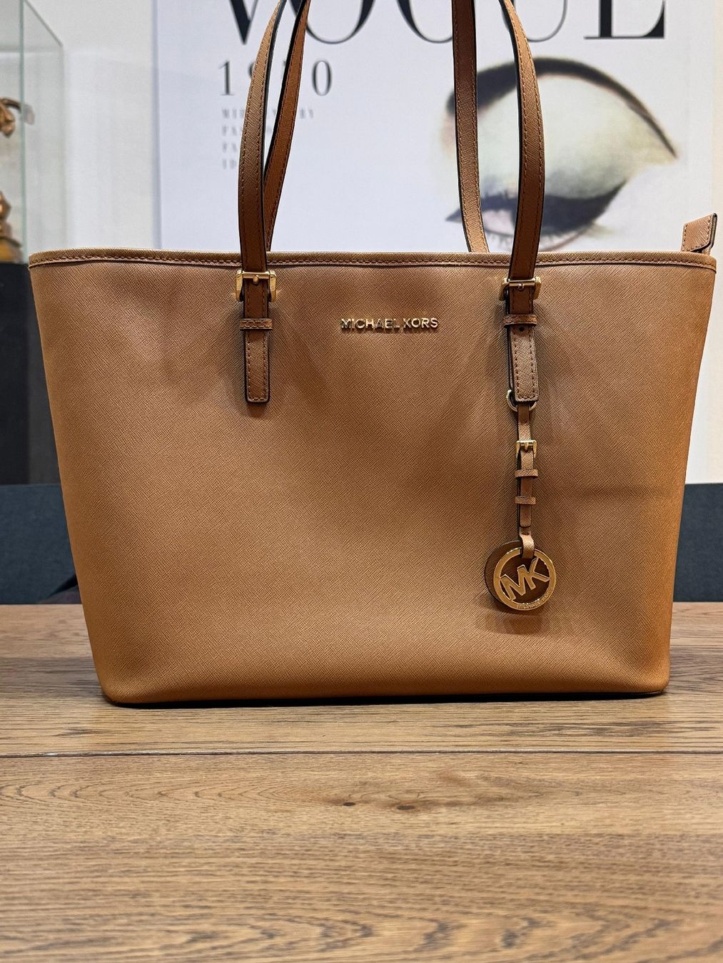 Michael Kors Borse da donna: Michael Kors Shopper Tasche hellbraun – Usato da Unterkulm venduto da Charlotte_03 1