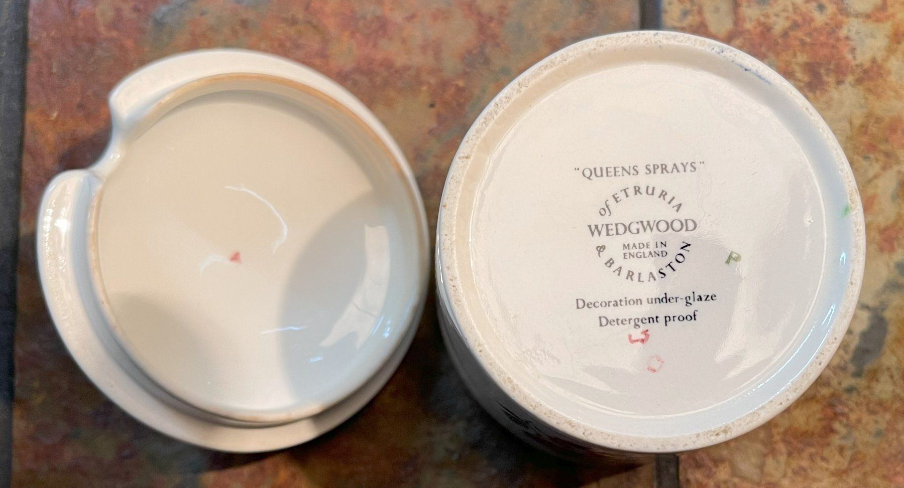 Wedgwood Tazze: Wedgwood Queens Sprays Tasse – Usato da Oftringen venduto da Vucki 3