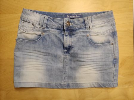Jeans Minirock, Gr. 29, hellblau, perfekt für Sommer!