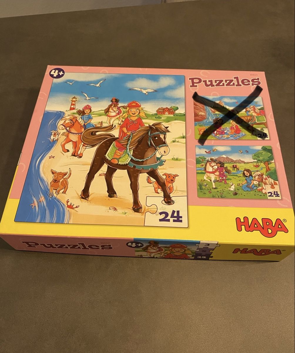 Haba Puzzle: Haba Puzzle 4+ – Usato da Volketswil venduto da thegreatest95
