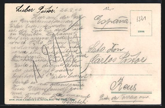 Cartes postales: St. Gallen, Neue St. Leonhardstrasse und – D'occasion à Berlin par bartko-reher 1