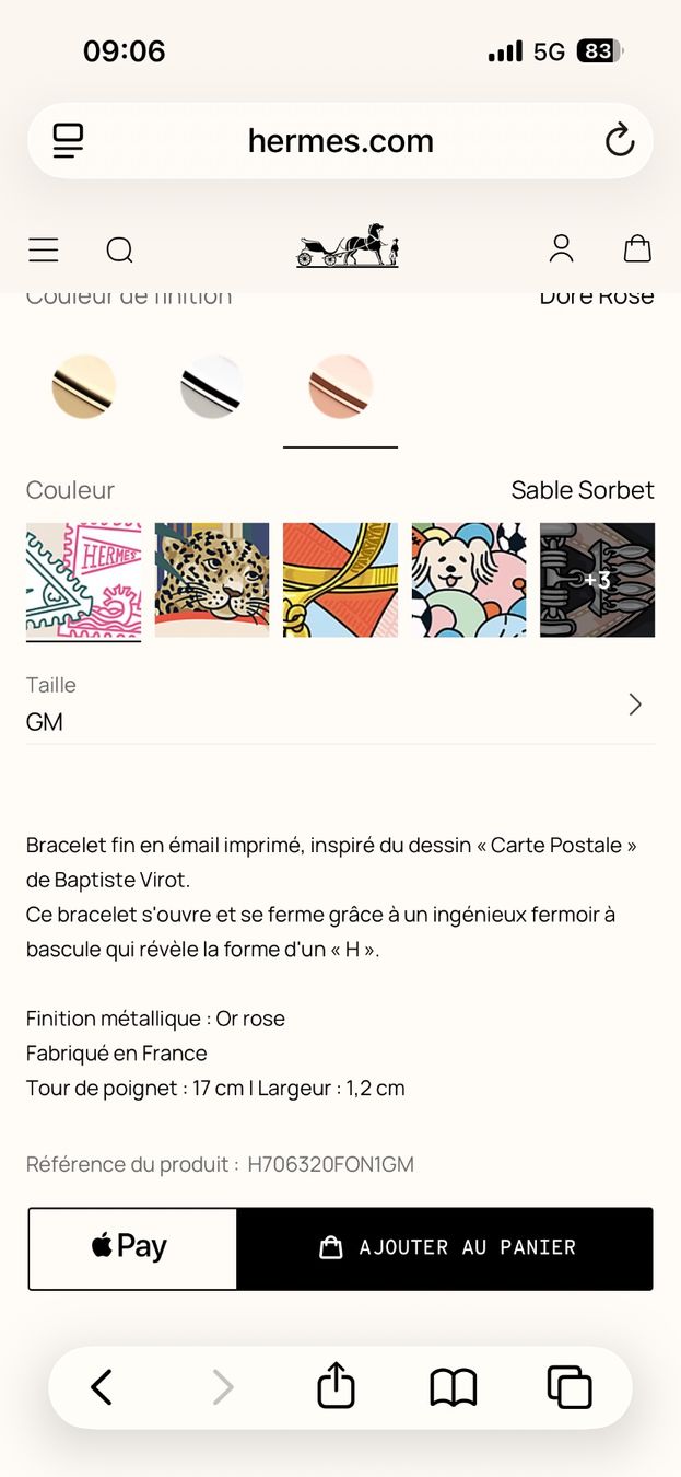 Hermès Bracelets: Hermès – Neuf (Voir description) à Carouge GE par Lm88km 9